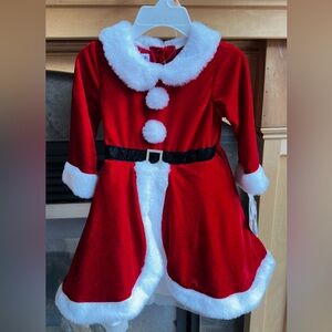 NWT Blueberi Boulevard Red and White Santa Costume for Girls 3 sizes 18M,24M,2T
